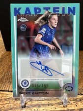 2025 Topps Chrome Wieke Kaptein Chelsea FC RC Auto /199