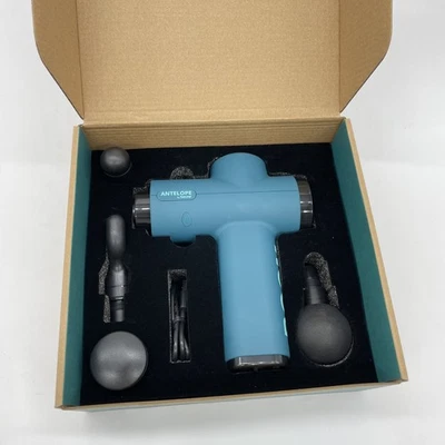 Antelope by Beurer BOOM Massagepistole, kompakte Massage Gun mit 4 Aufsätzen, fü