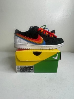 Size 9.5 - Nike SB Dunk Low Grateful Dead Bears Opti Yellow