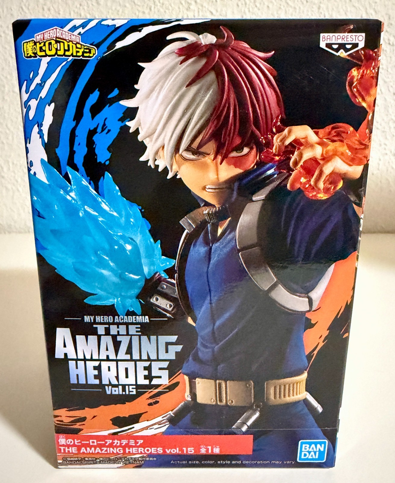 My Hero Academia Shoto Todoroki The Amazing Heroes Vol. 15 Banpresto figure NEW