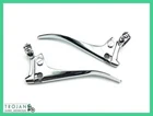 LEVERS, 7/8", BRAKE & CLUTCH (PAIR), DOHERTY TYPE, 407 P, BAR0044/45