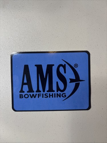 ASM Bowfishing Sticker Decal Archery Bow Hunting Outdoors Vinyl Sticker 4" X 3”