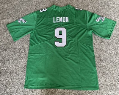 NWT Men s Nike Makai Lemon Kelly Green Jersey Small Eagles Throwback