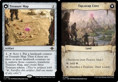 TREASURE MAP mtg NM-M Lost Caverns of Ixalan 1 Rare