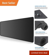Large Gaming Mouse Pad 31.5" x 11.8", Waterproof  Non-Slip Rubber Base