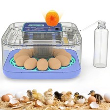 Incubators for Hatching Eggs, 12-24 Egg Digital Incubator with Smart Temperat...