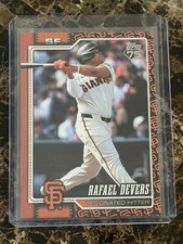 2026 Topps Series 1 #219 RAFAEL DEVERS SP Team Border Logo Variation Giants