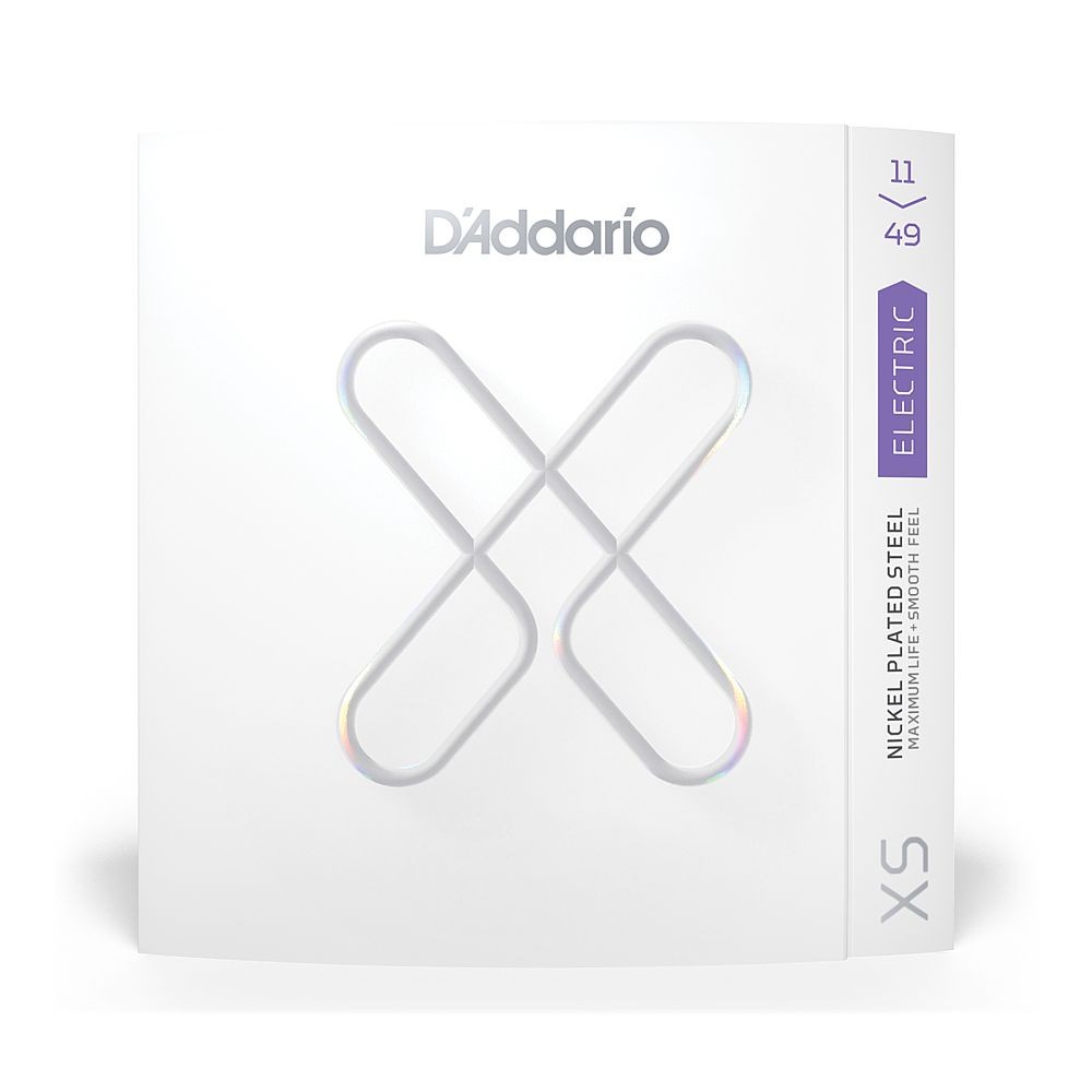D'Addario XS Coated Nickel Wound Electric Guitar Strings (.011 - .049)