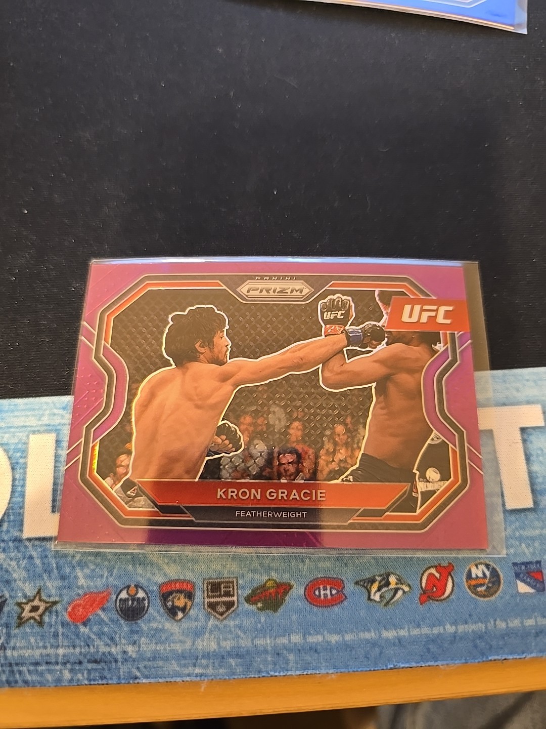 2021 Panini Prizm UFC Purple Prizm #114 Kron Gracie 014/149