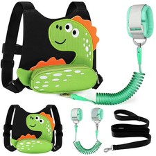 Dinosaur Toddler Harness Leash Anti-Lost Wrist Link 1-3 Years Old Boys Girls