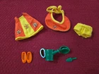 VINTAGE BARBIE TUTTI OUTFIT "PLANTIN' POSIES" NC  #3609  1967