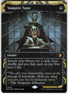 Vampiric Tutor Foil | eBay