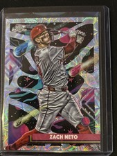 🔥Zach Neto 2025 Topps Cosmic Chrome Nucleus Refractor #113 Angels SP