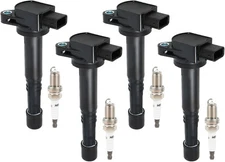4PCS UF311 Ignition Coils & Iridium Spark Pack 