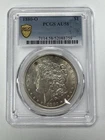 1880-O Morgan Silver Dollar $1 PCGS AU58 Gold Shield NOLA