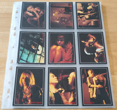 90 Kitchen Sink Press Trading Cards *THE CROW* 1996 KOMPLETTSATZ TV Film B. Lee