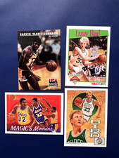 Magic Johnson and Larry Bird-You PICK-2 Card Order Minimum