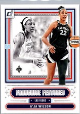 A'ja Wilson 2025 Donruss WNBA Franchise Features #11 Las Vegas Aces