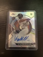 2023 Topps Finest - Finest Autographs Wynton Bernard #FA-WBE (AU, RC)