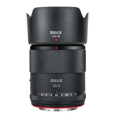 Meike 55mm F1.4 AF STM Aps-C Autofokus Objektiv für Fujifilm X-Mount Kameras