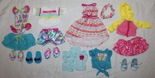 Walmart My Life 18" Doll Outfit Dress Shoes Top Shorts Swimsuit Skirt Jacket Lot