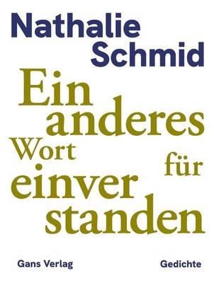 Nathalie Schmid: Ein anderes Wort für einverstanden (Hardback) (UK IMPORT)