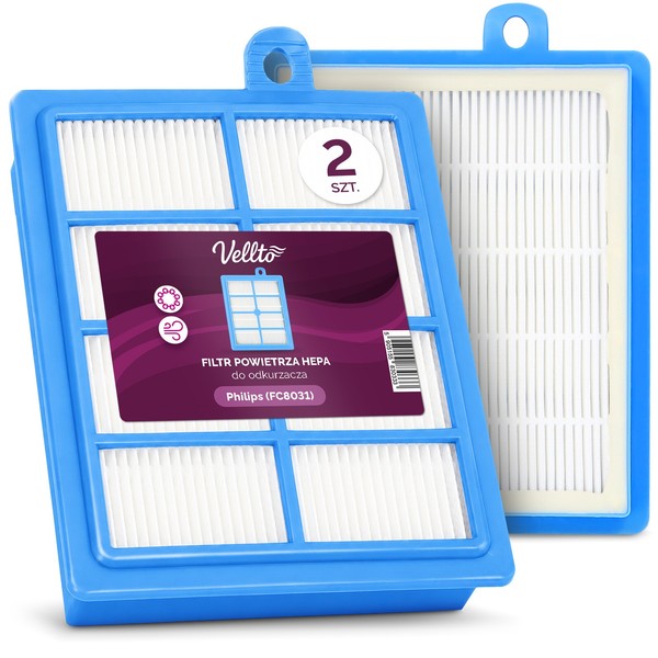 2X Hepa Filter FüR Philips FC8031 Elektrolux Aeg EFH12 Ultrasilencer Staubsauger-image