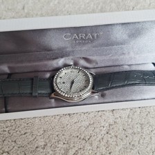 Carat London Diamond type watch 43-46cm, Excellent Condition, New Battery