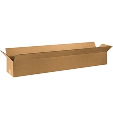 Shipping Boxes 48"L x 6"W x 6"H 25-Pack Long Corrugated Boxes for Moving, Shi...