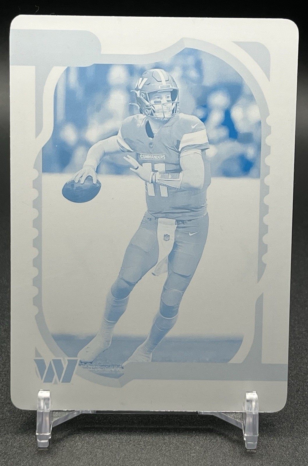 2022 Carson Wentz Absolute Magenta Printing Plate 1/1 #96