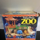 Vintage 1984 Fisher Price Little People Zoo #916 100% Complete In Original Box