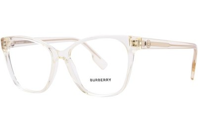 Burberry Caroline BE2345 3852 Eyeglasses Women's Yellow Crystal Full Rim 52-mm