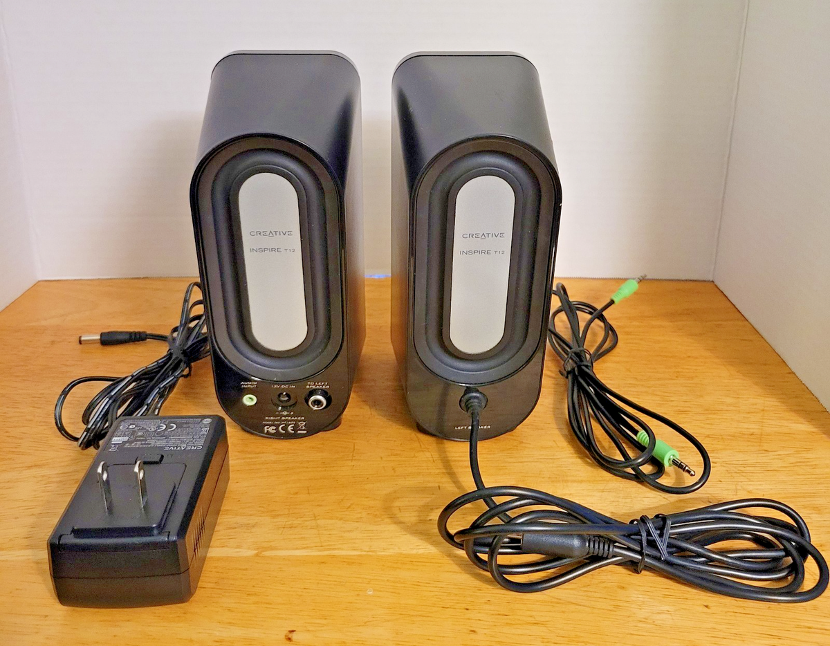 Creative Labs Inspire T12 2.0 Multimedia & Computer Speaker System