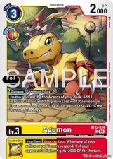 Agumon - BT12-034 (Reprint) [AD-01 - BT12-034 C] Common Advanced Booster Digi...
