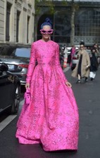 40IT - Valentino Runway Pink Gown Dress - BNWT
