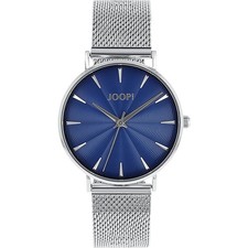 JOOP! 2037679 Armbanduhr Damenarmbanduhr 36 mm Edelstahl Silberfarben UVP 179,00