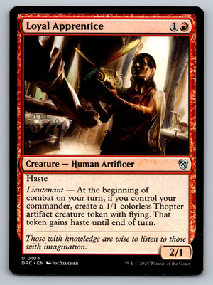 Loyal Apprentice U 0104 Aetherdrift Regular