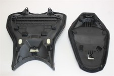 Ducati Panigale V2 Black/Red Stitching Front & Rear Seat Set