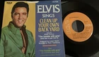 ELVIS PRESLEY - Clean Up Your Own Backyard - VG++ 1969 RCA Vinyl 45 7”
