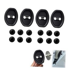 16pcs Car Silicone Door Latches Protective Cover,Car Door Lock Latches Cover