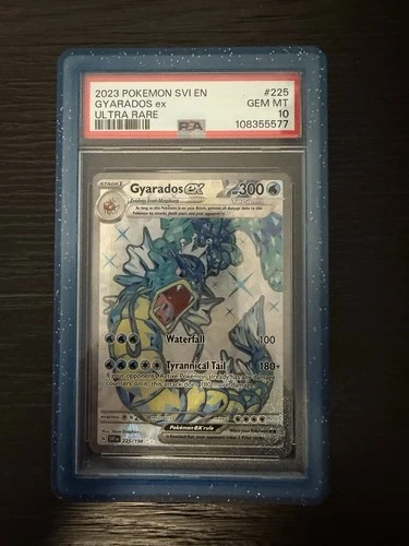 2023 POKEMON SVI EN-SCARLET & VIOLET ULTRA RARE #225 GYARADOS EX PSA 10
