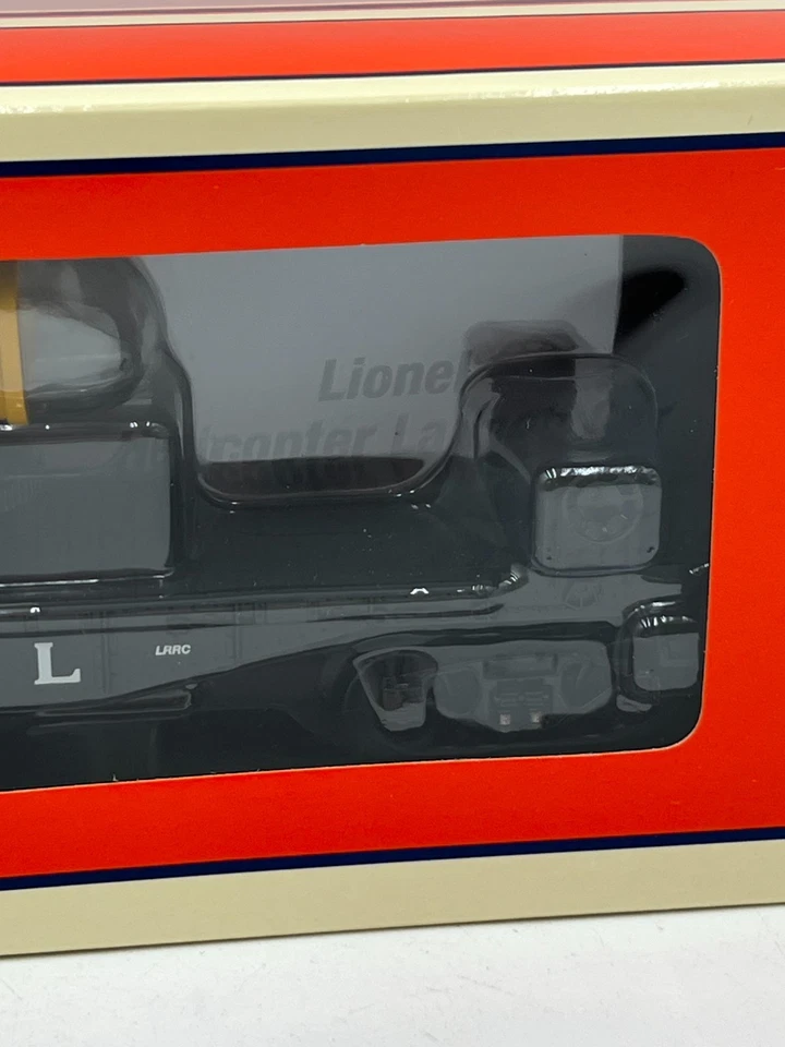 Helicóptero Flatcar Lionel 6-29313 LRRC 50 Aniversario #3409 Calibre O Nuevo en Caja Foto 4 de 4