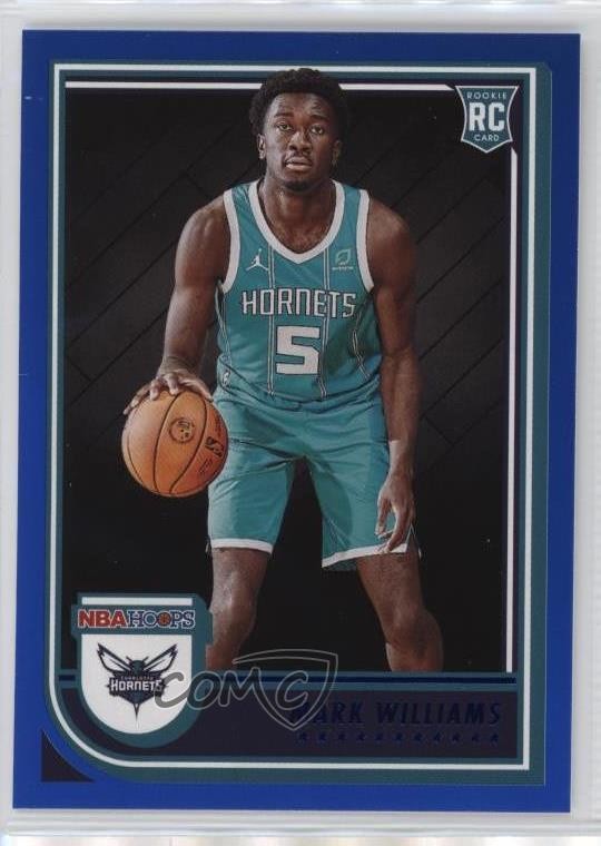 2022-23 Panini NBA Hoops Rookies Blue Mark Williams #245 5fq