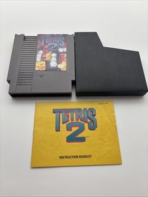 Tetris 2 NES (Nintendo Entertainment System) With Manual