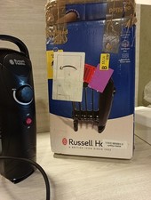 Russell Hobbs 650W Oil Filled Radiator 5 Fin Electric Heater  READ DESCRIPTION.