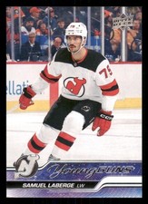 2023-24 Upper Deck #707 Samuel Laberge Young Guns RC