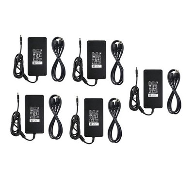 5pcs DELL 19.5V 12.3A 240W Genuine Original AC Adapter Charger ADP-240AB D 7.4mm