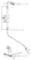 Hydraulikschlauch Lenkung Triscan 8516 29023 FüR VW Polo 4 9A4 9A2 9N2 9A6 FOX 2