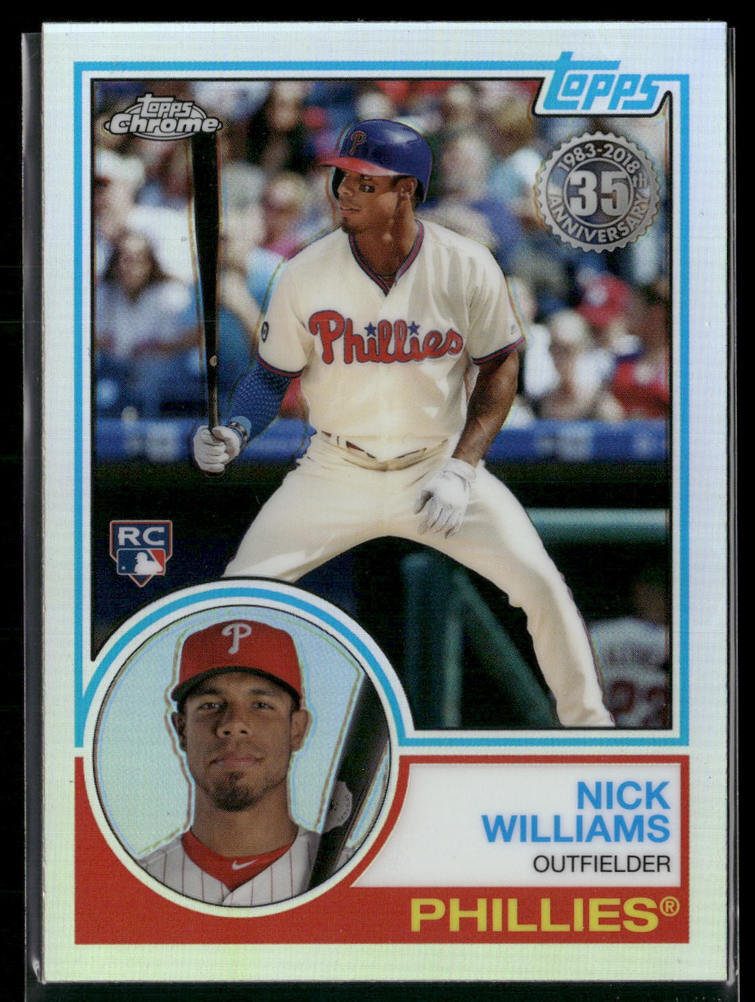 2018 Topps Chrome #83T-20 Nick Williams 1983 Topps Refractors