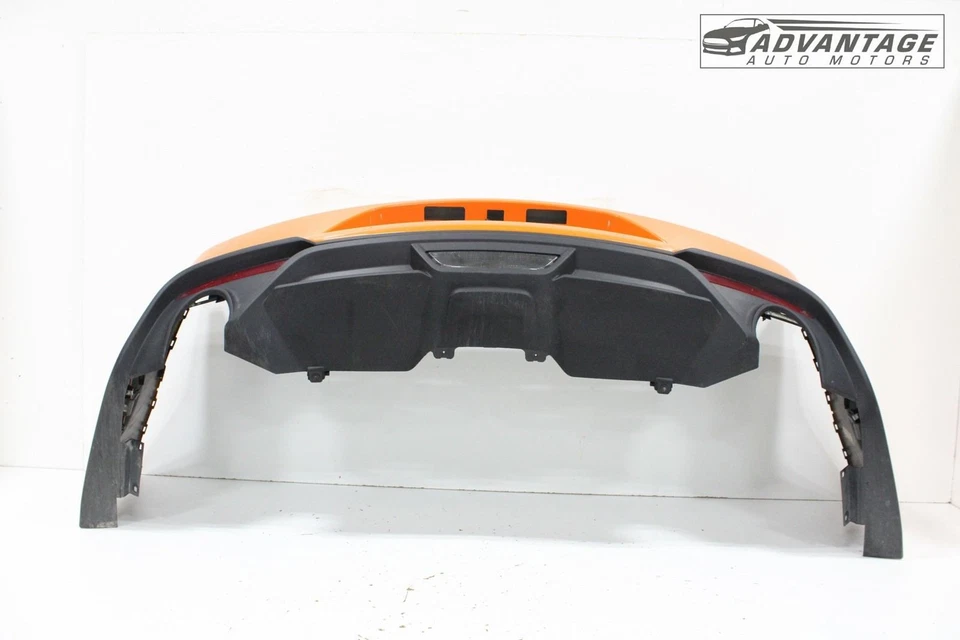 2018-2023 FORD MUSTANG REAR BUMPER COVER SHELL PANEL TWISTER ORANGE PEARL OEM - Image 4 of 4
